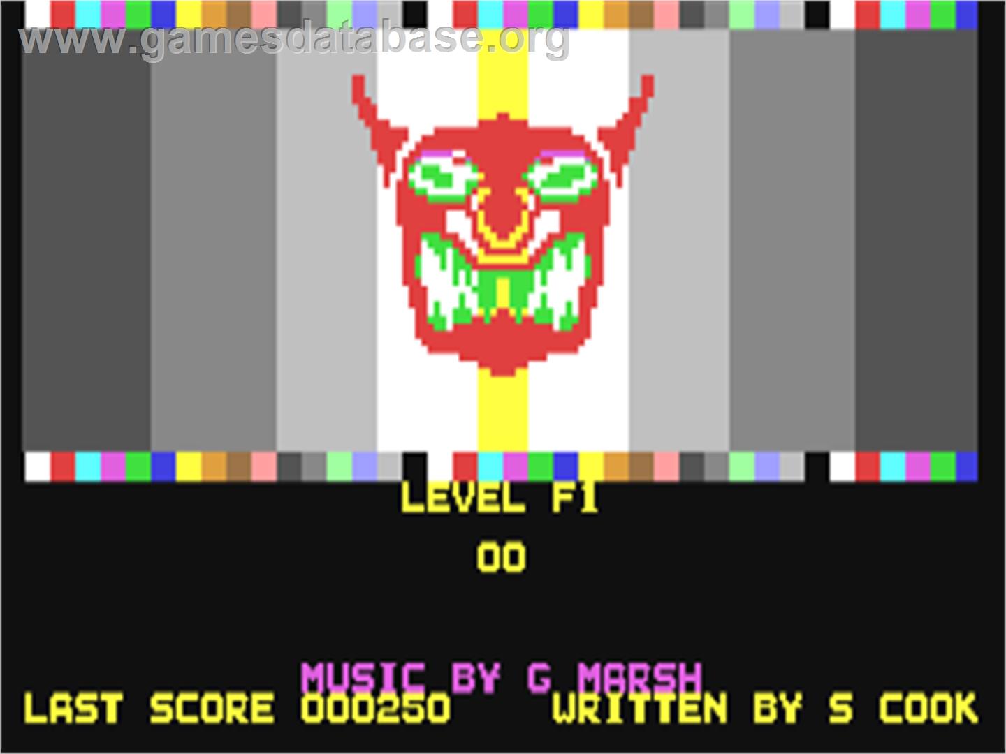 Hoodoo Voodoo - Commodore 64 - Artwork - Title Screen