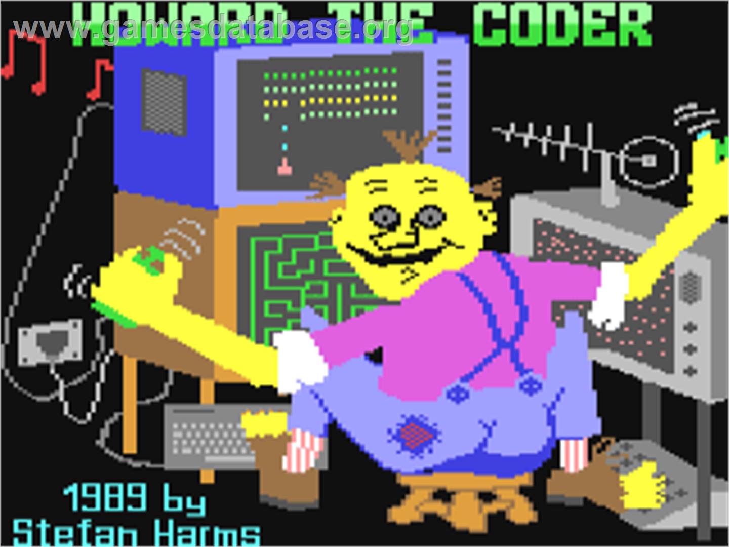 Howard The Coder - Commodore 64 - Artwork - Title Screen