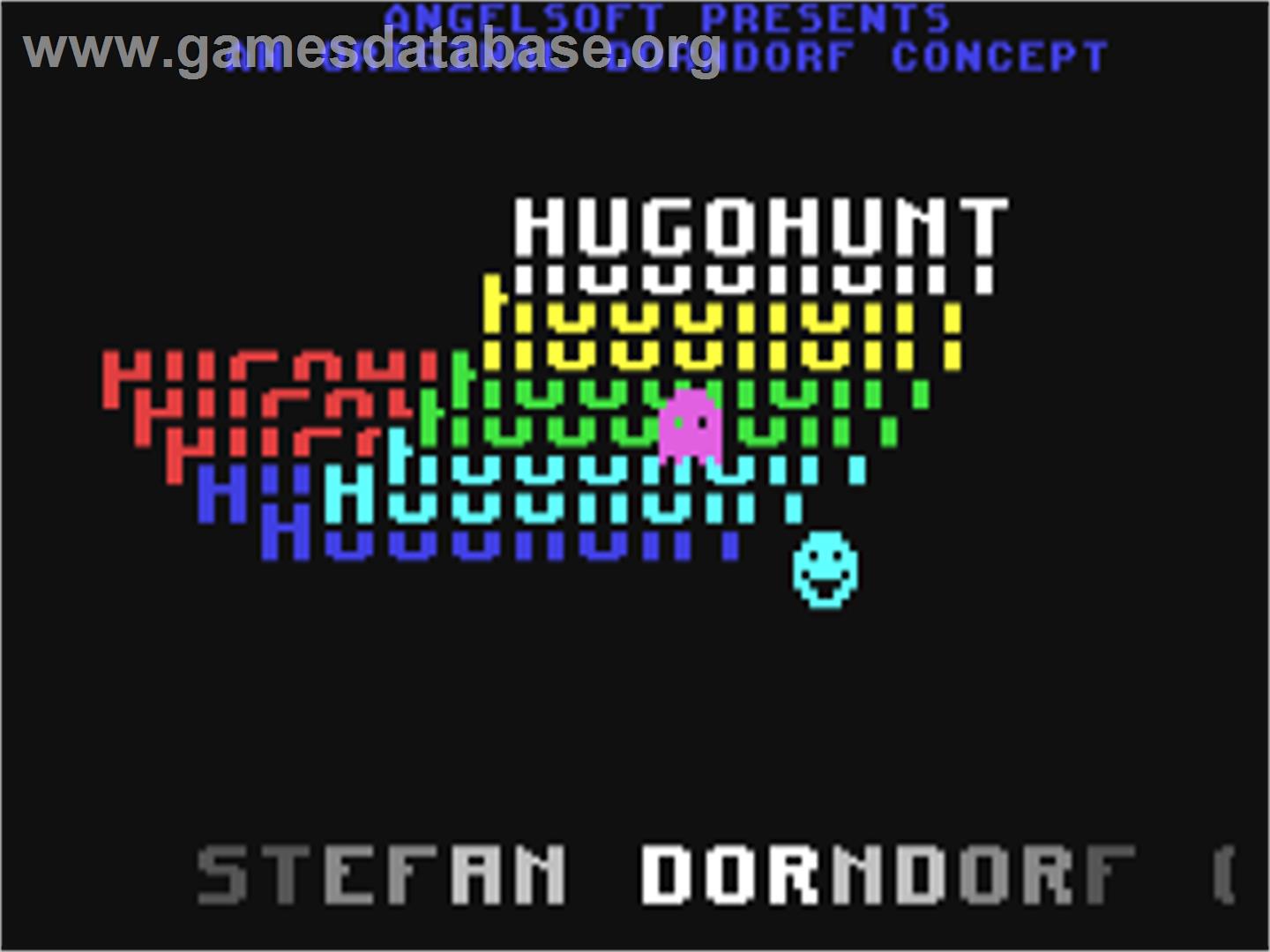 Hugohunt - Commodore 64 - Artwork - Title Screen