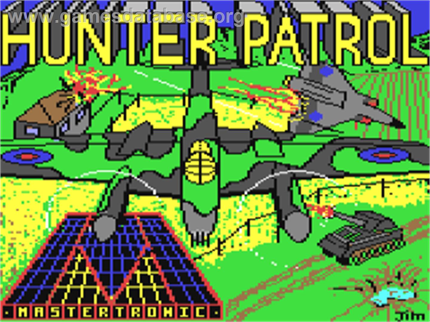 Hunter Patrol - Commodore 64 - Artwork - Title Screen