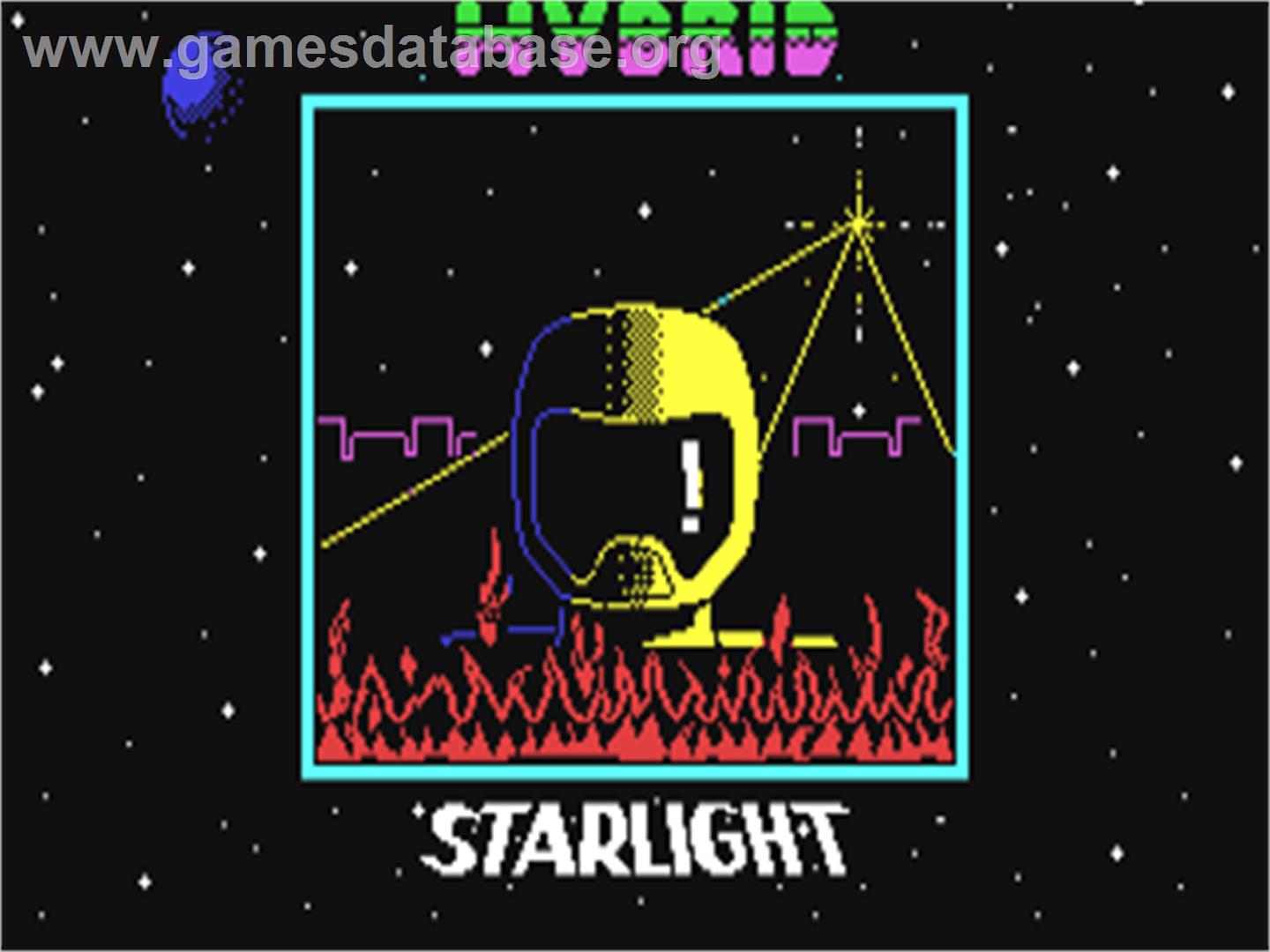 Hybrid - Commodore 64 - Artwork - Title Screen
