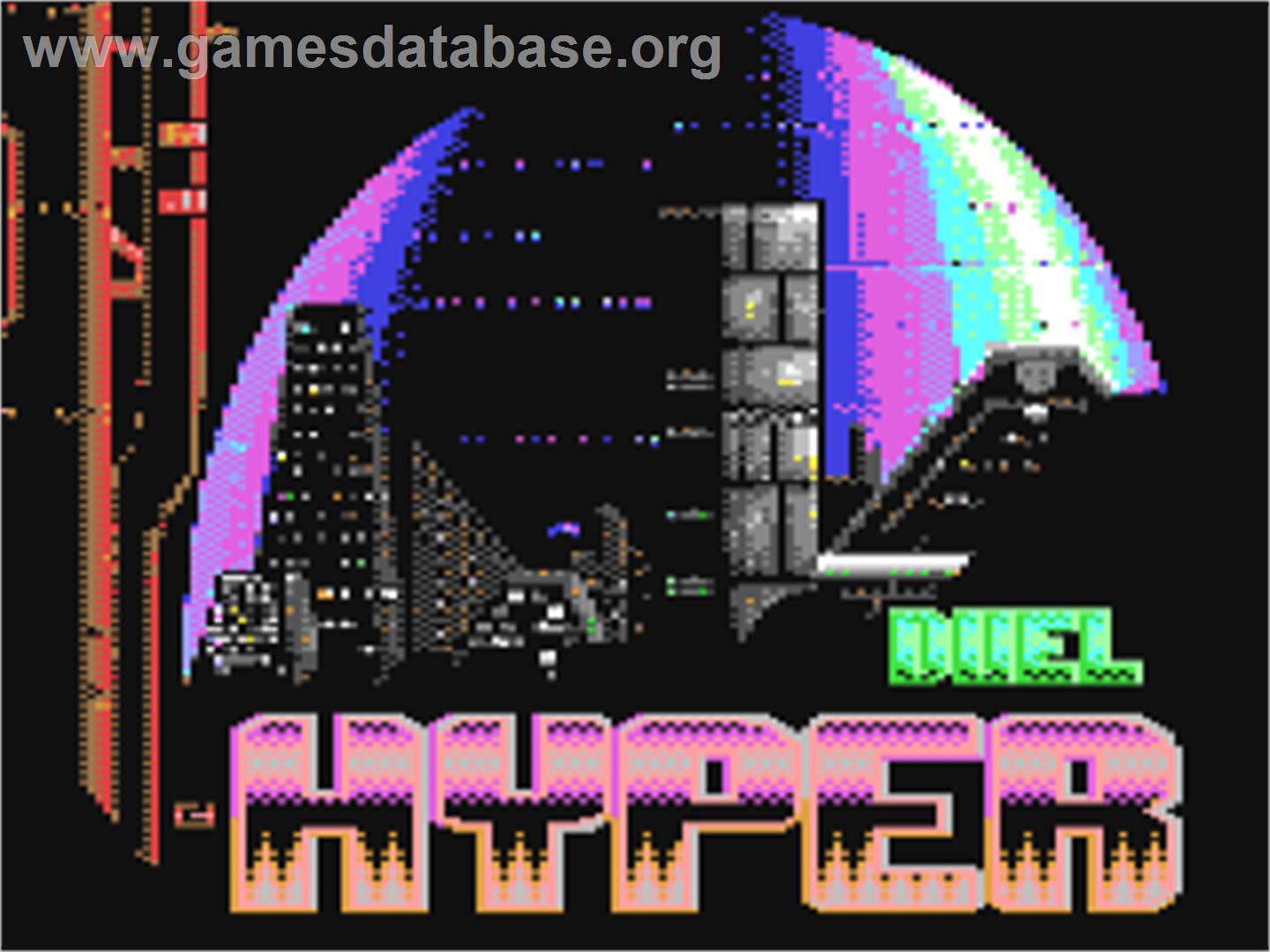 Hyper Duel - Commodore 64 - Artwork - Title Screen