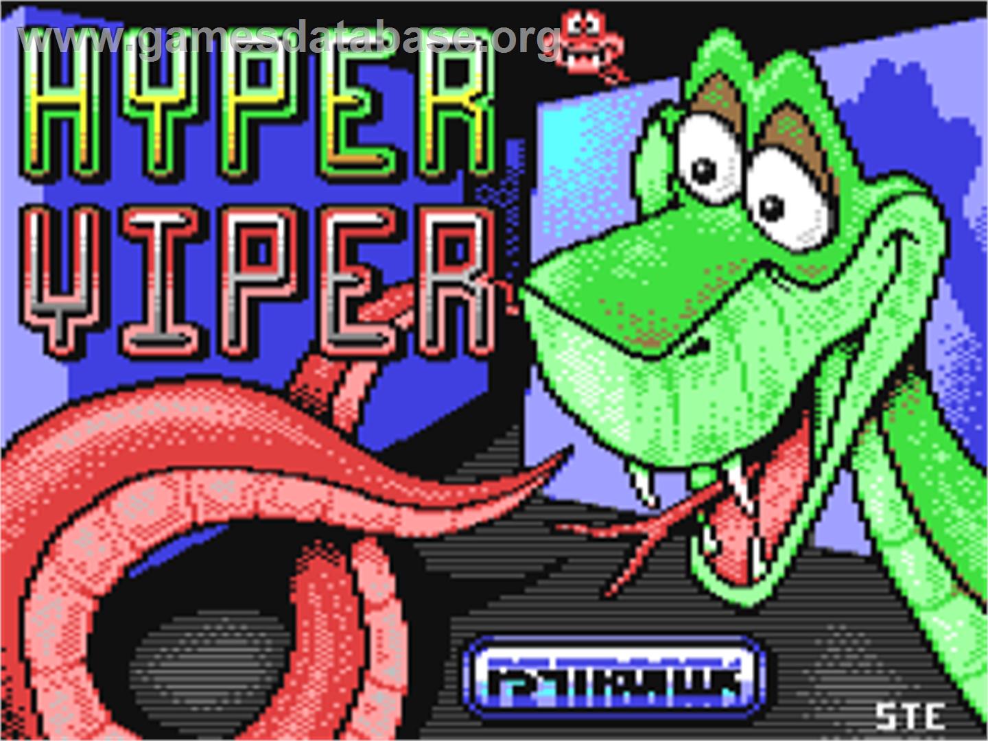 Hyper Viper - Commodore 64 - Artwork - Title Screen