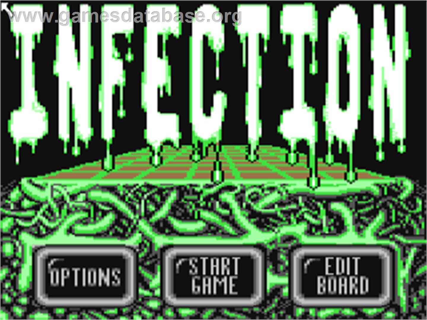 Infection - Commodore 64 - Artwork - Title Screen