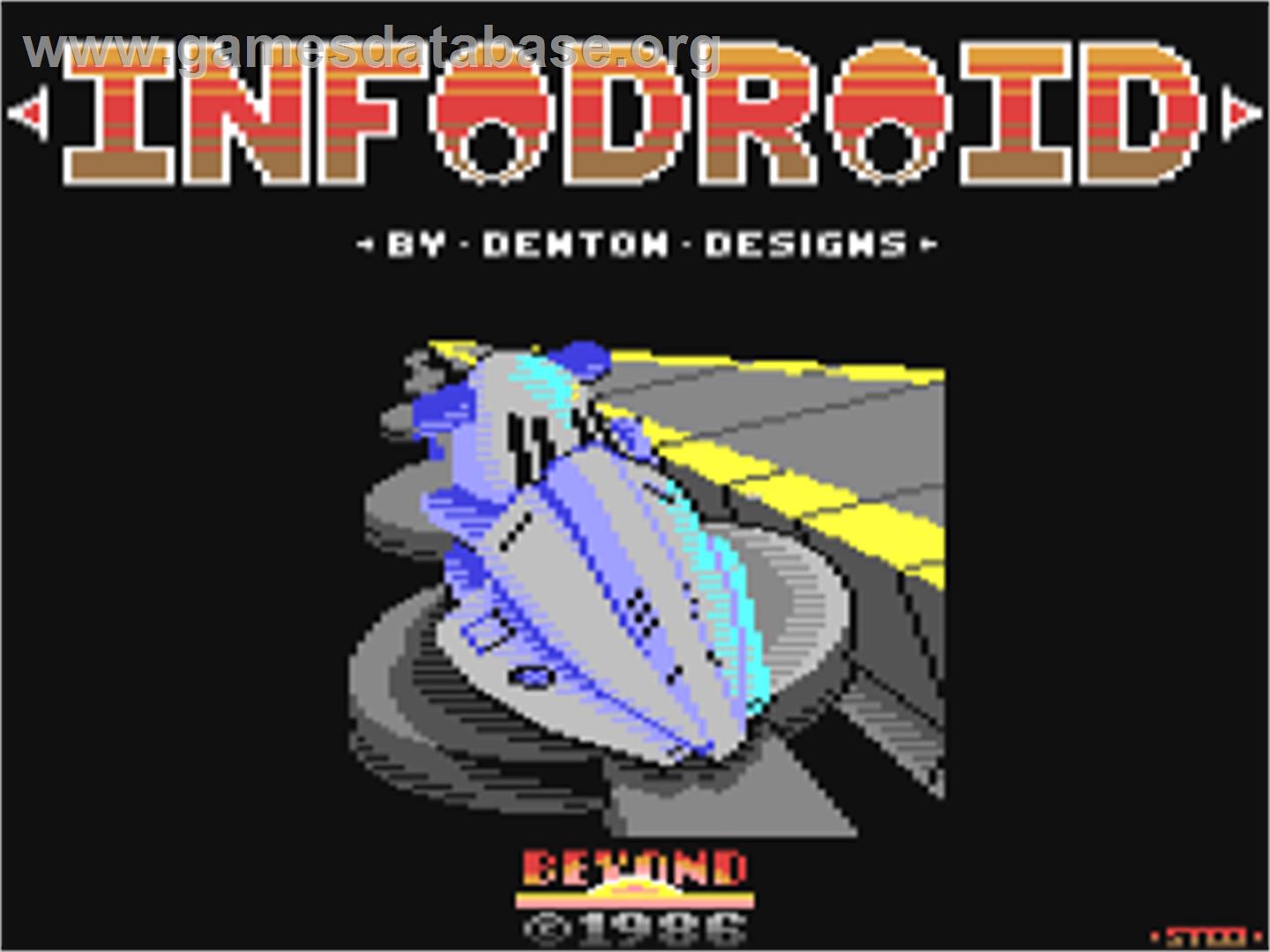Infodroid - Commodore 64 - Artwork - Title Screen