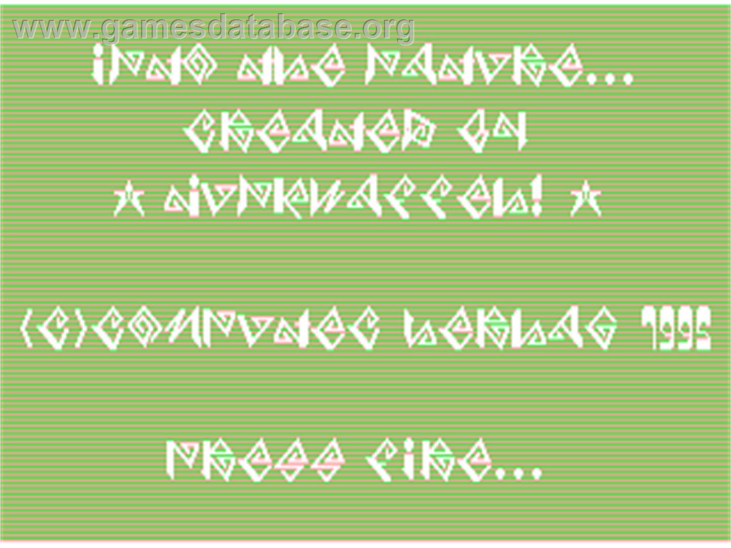 Into The Nature - Commodore 64 - Artwork - Title Screen