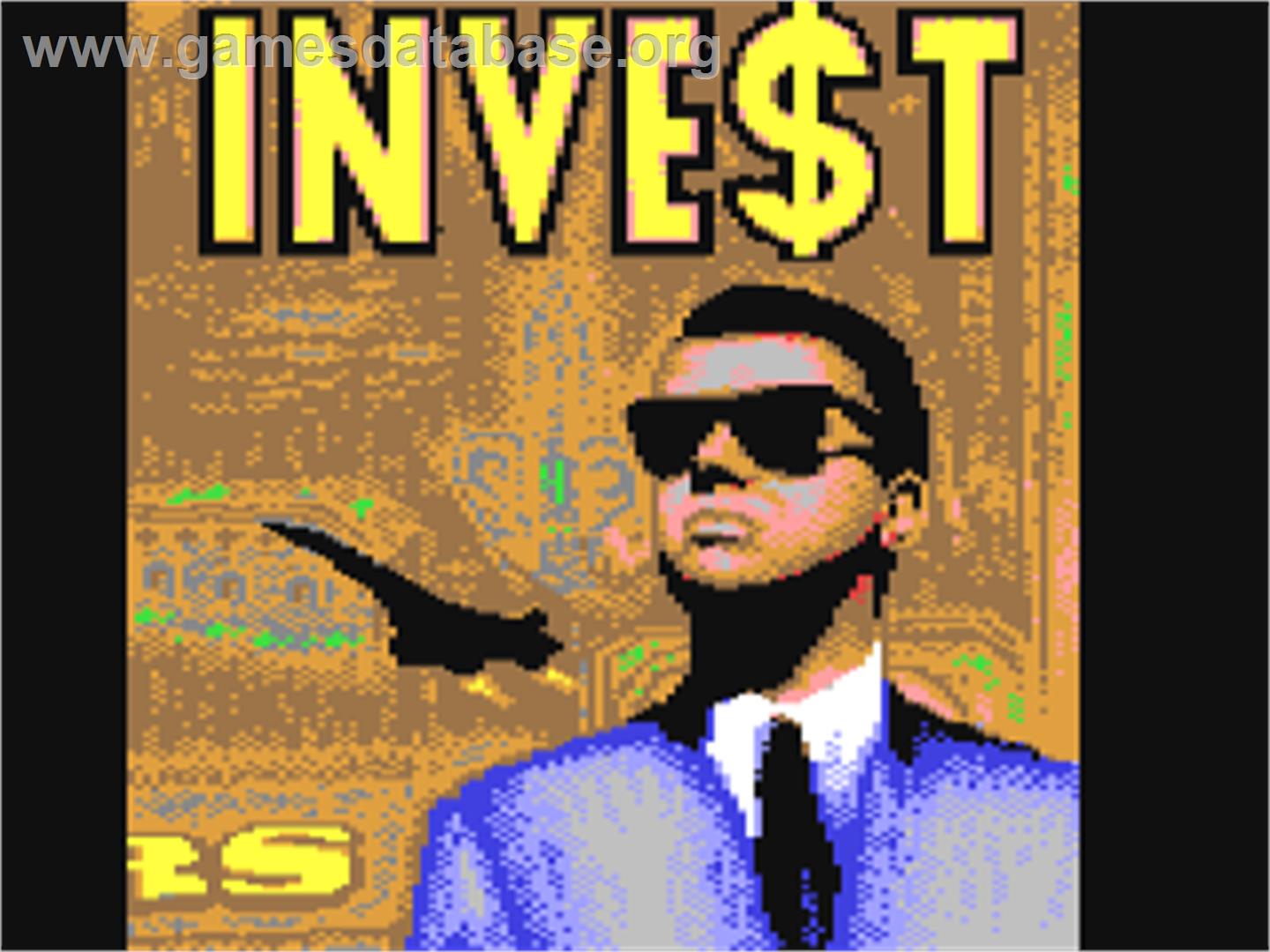 Invest - Commodore 64 - Artwork - Title Screen