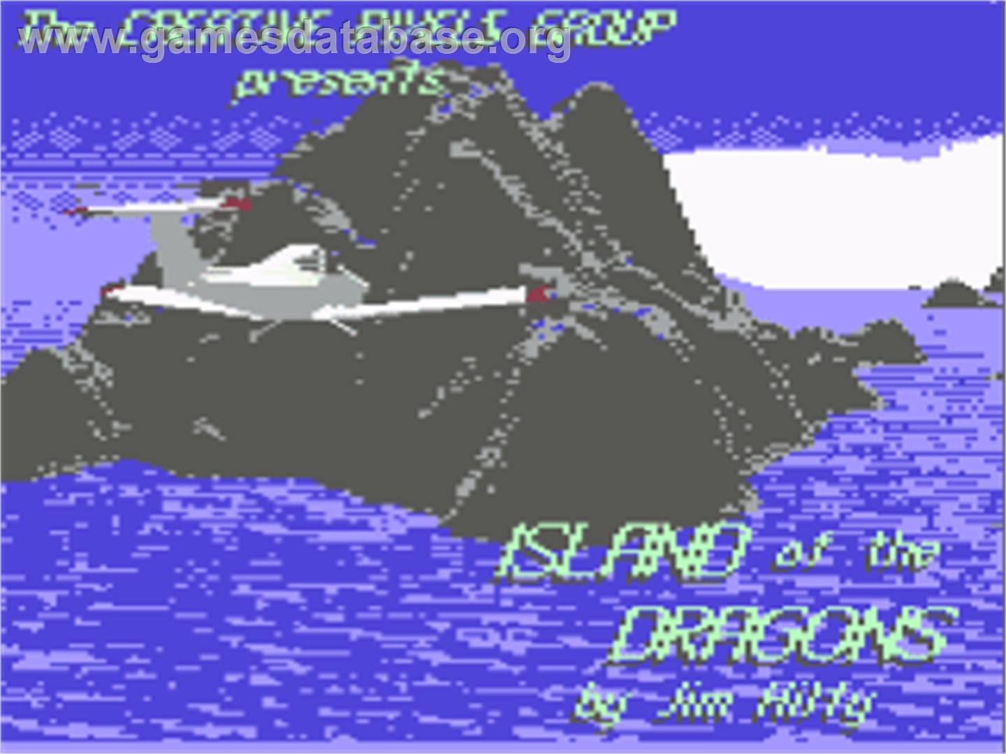 Island Of The Dragons - Commodore 64 - Artwork - Title Screen