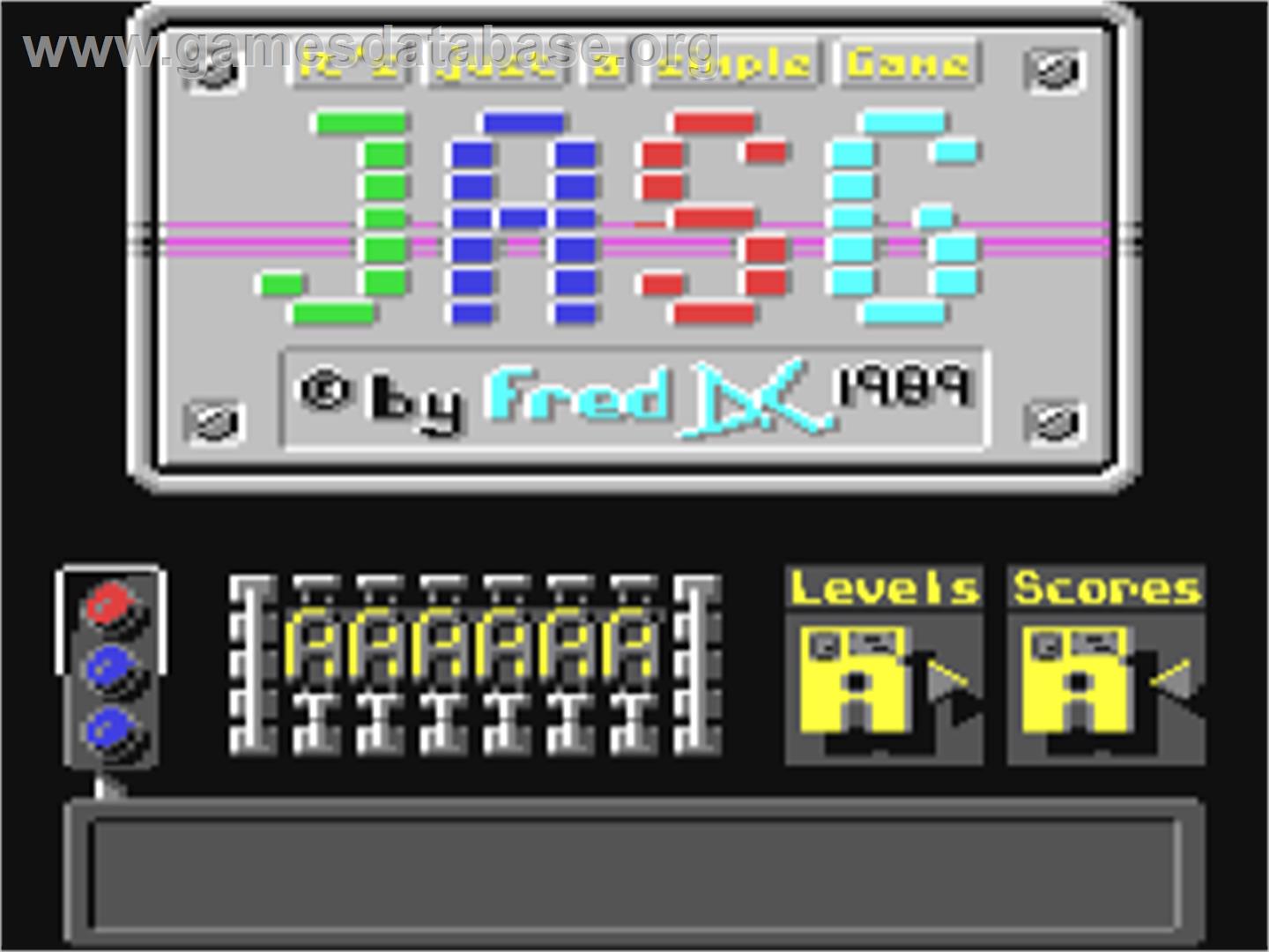 Jasg - Commodore 64 - Artwork - Title Screen