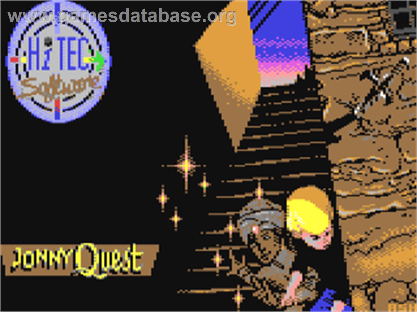 Jonny Quest - Commodore 64 - Artwork - Title Screen