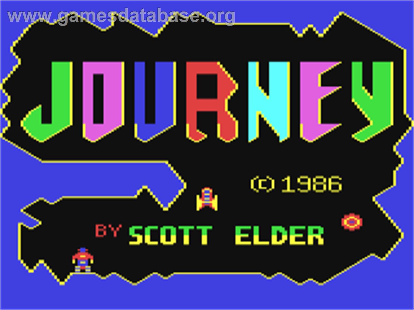 Journey - Commodore 64 - Artwork - Title Screen