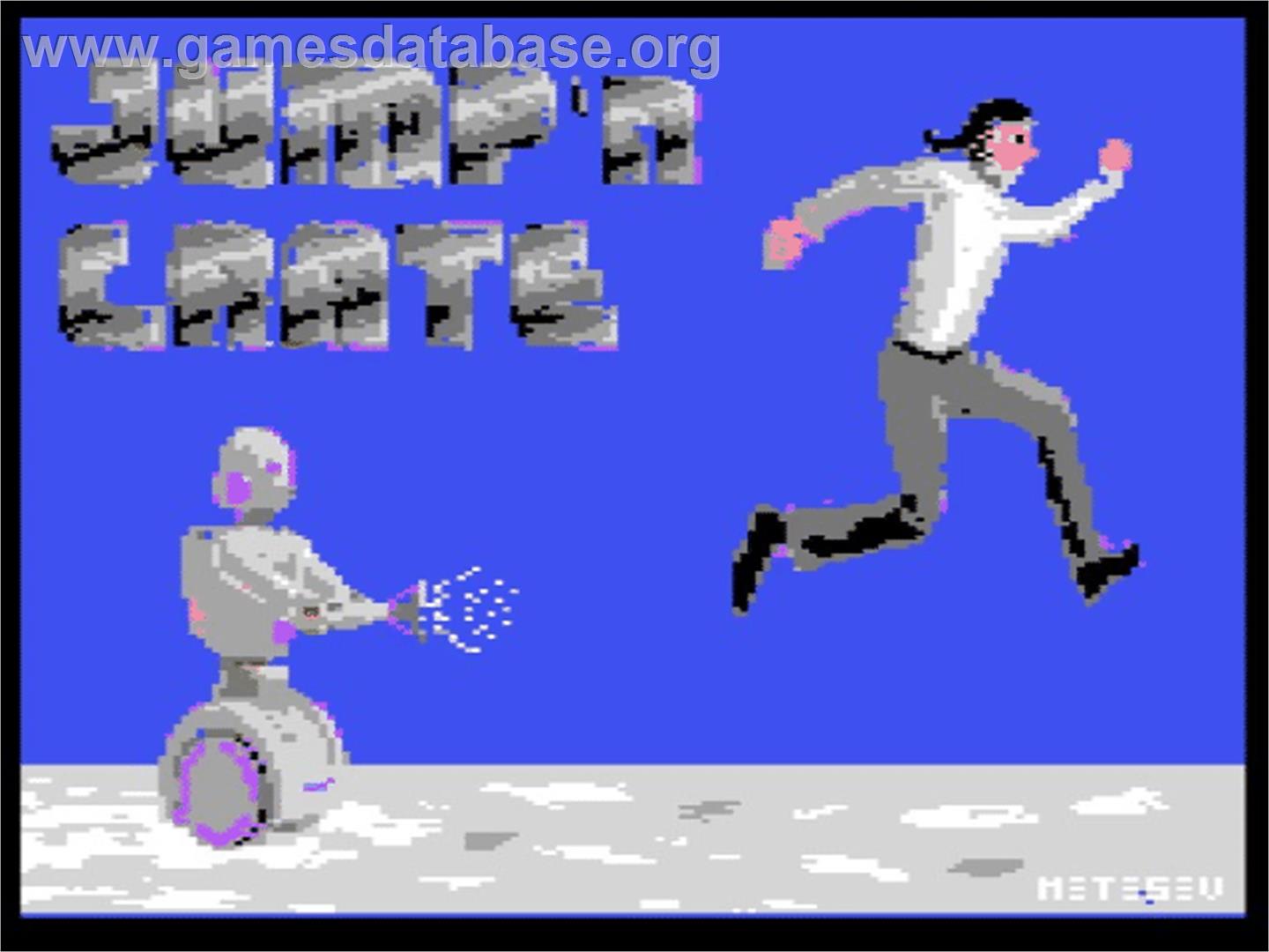 Jump'n Crate - Commodore 64 - Artwork - Title Screen