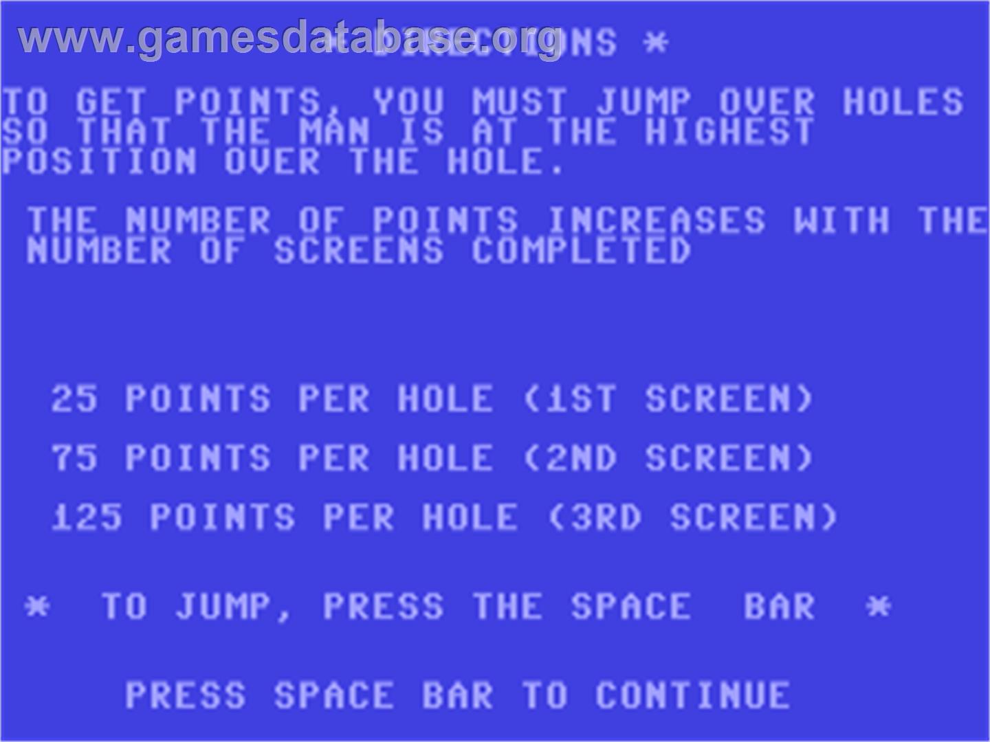 Jumpingjack 64 - Commodore 64 - Artwork - Title Screen