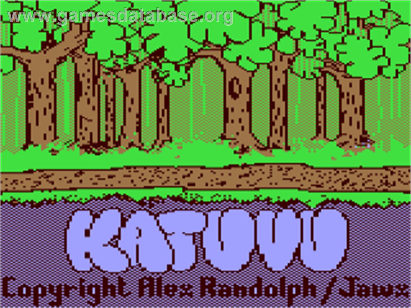 Katuvu - Commodore 64 - Artwork - Title Screen