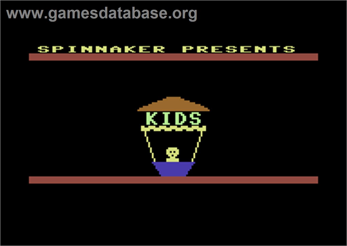 Kids on Keys - Commodore 64 - Artwork - Title Screen