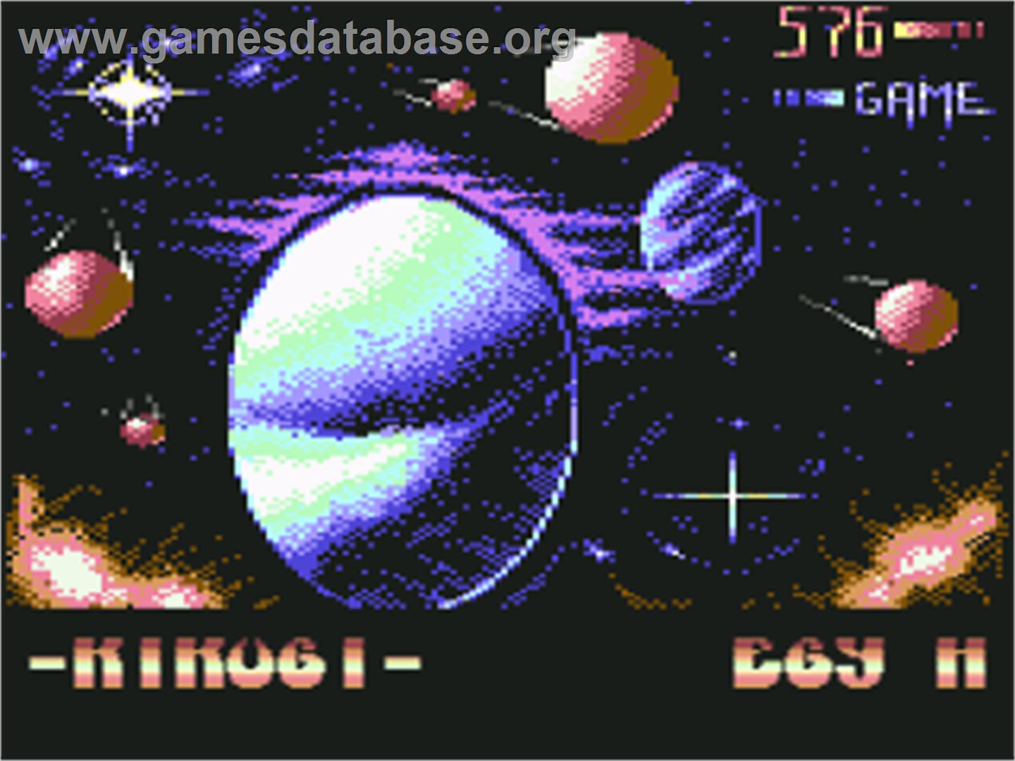 Kikugi - Commodore 64 - Artwork - Title Screen