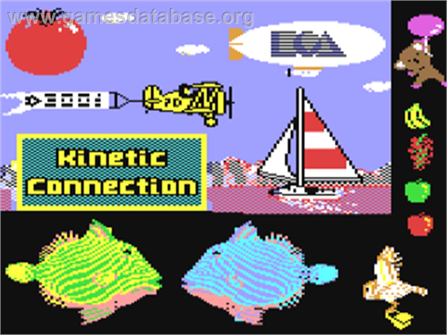 Kinetic Connection - Commodore 64 - Artwork - Title Screen