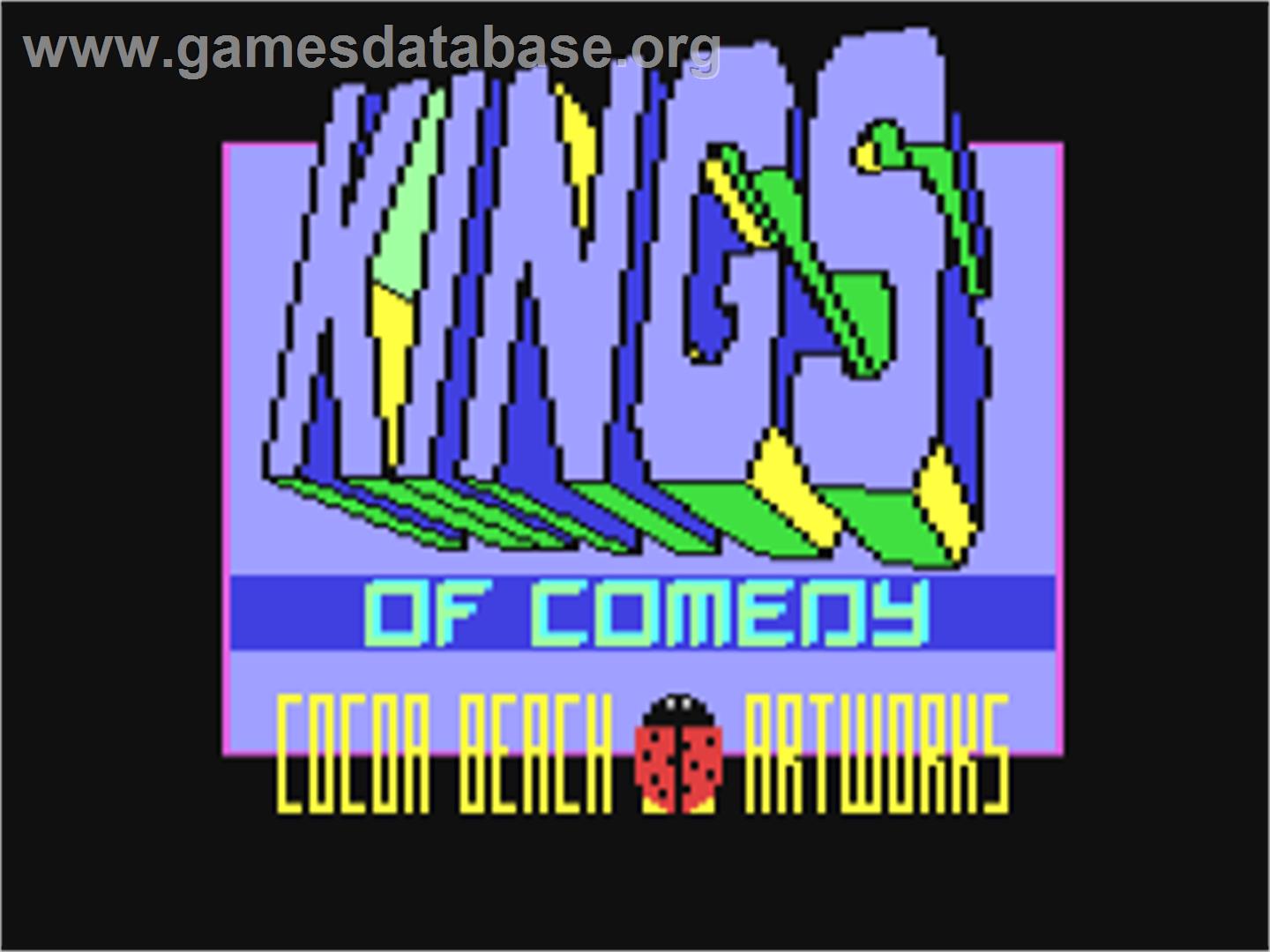 Kings Of Comedy - Commodore 64 - Artwork - Title Screen
