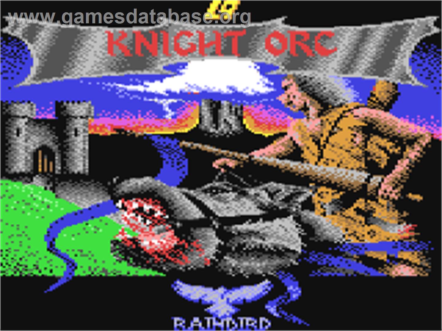 Knight Orc - Commodore 64 - Artwork - Title Screen