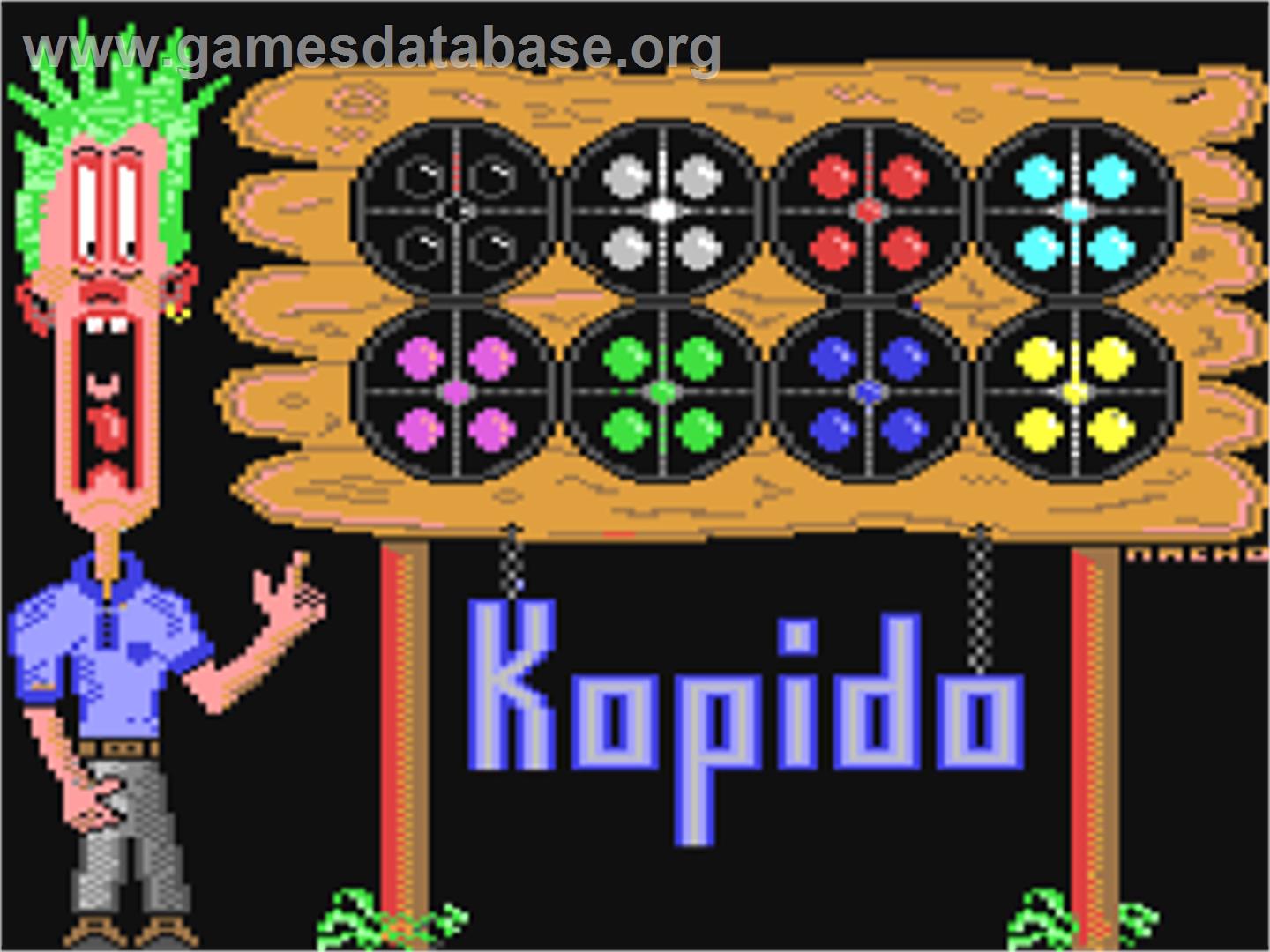 Kopido - Commodore 64 - Artwork - Title Screen