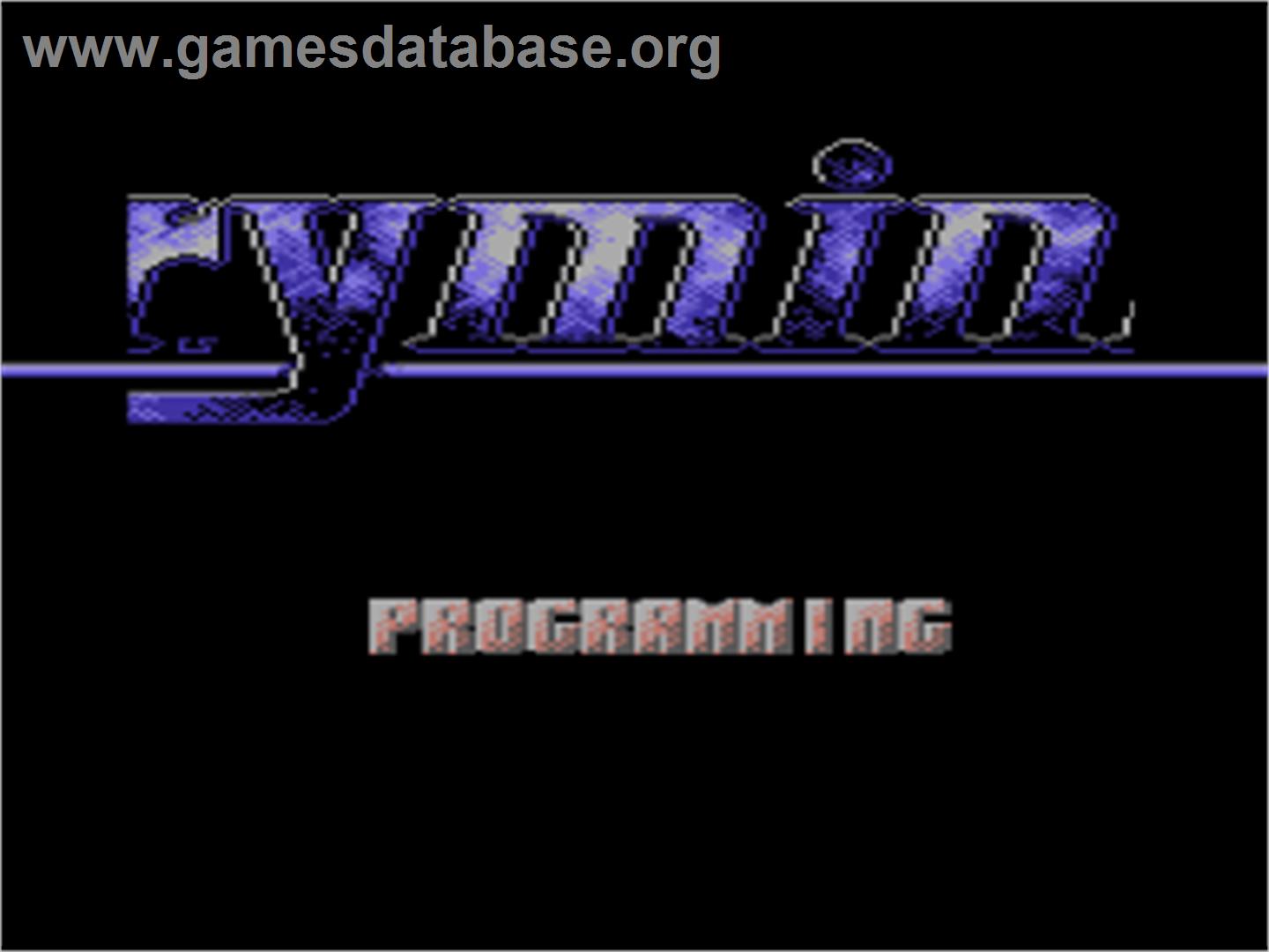 Krymini - Commodore 64 - Artwork - Title Screen