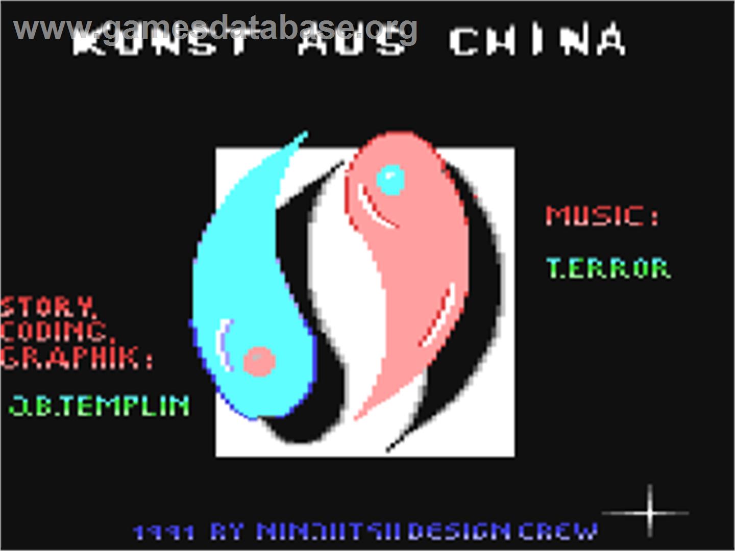 Kunst Aus China - Commodore 64 - Artwork - Title Screen