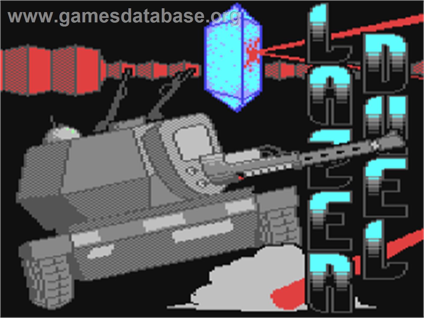 Lazer Duel - Commodore 64 - Artwork - Title Screen