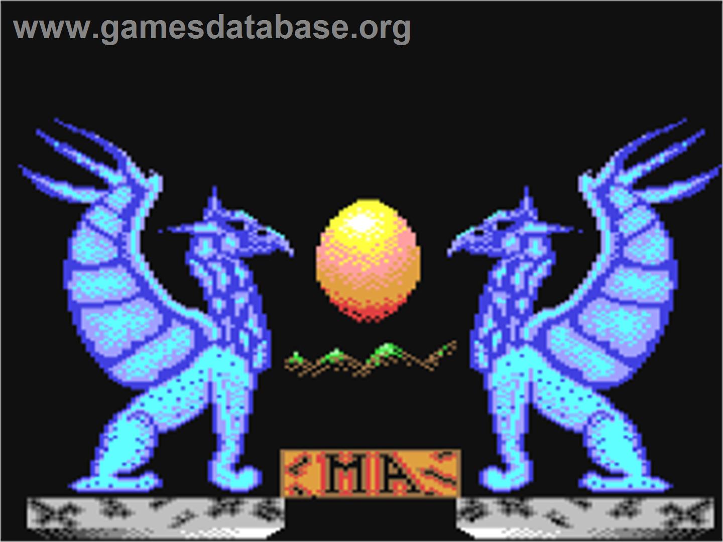 Lenitive - Commodore 64 - Artwork - Title Screen