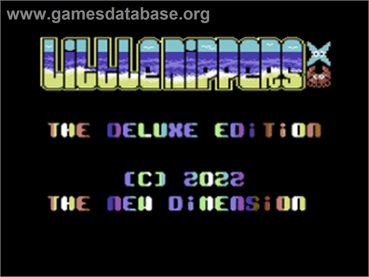 Little Nippers DX - Commodore 64 - Artwork - Title Screen