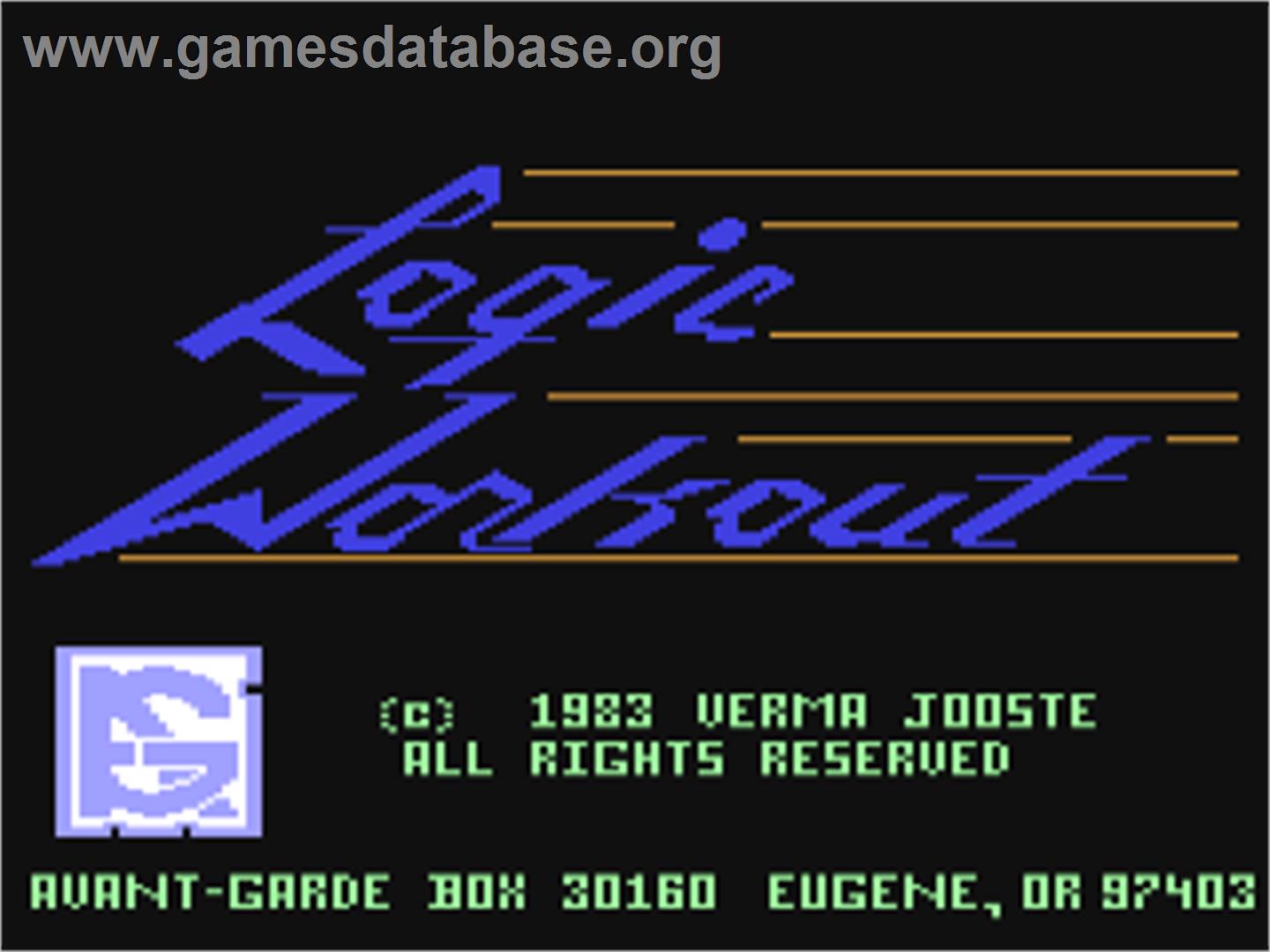 Logic Workout - Commodore 64 - Artwork - Title Screen