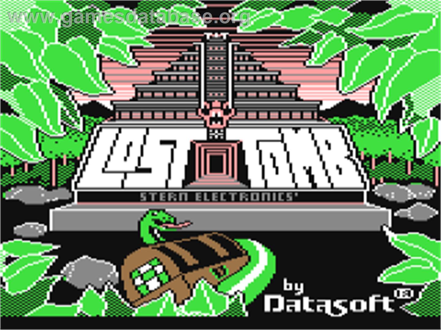 Lost Tomb - Commodore 64 - Artwork - Title Screen