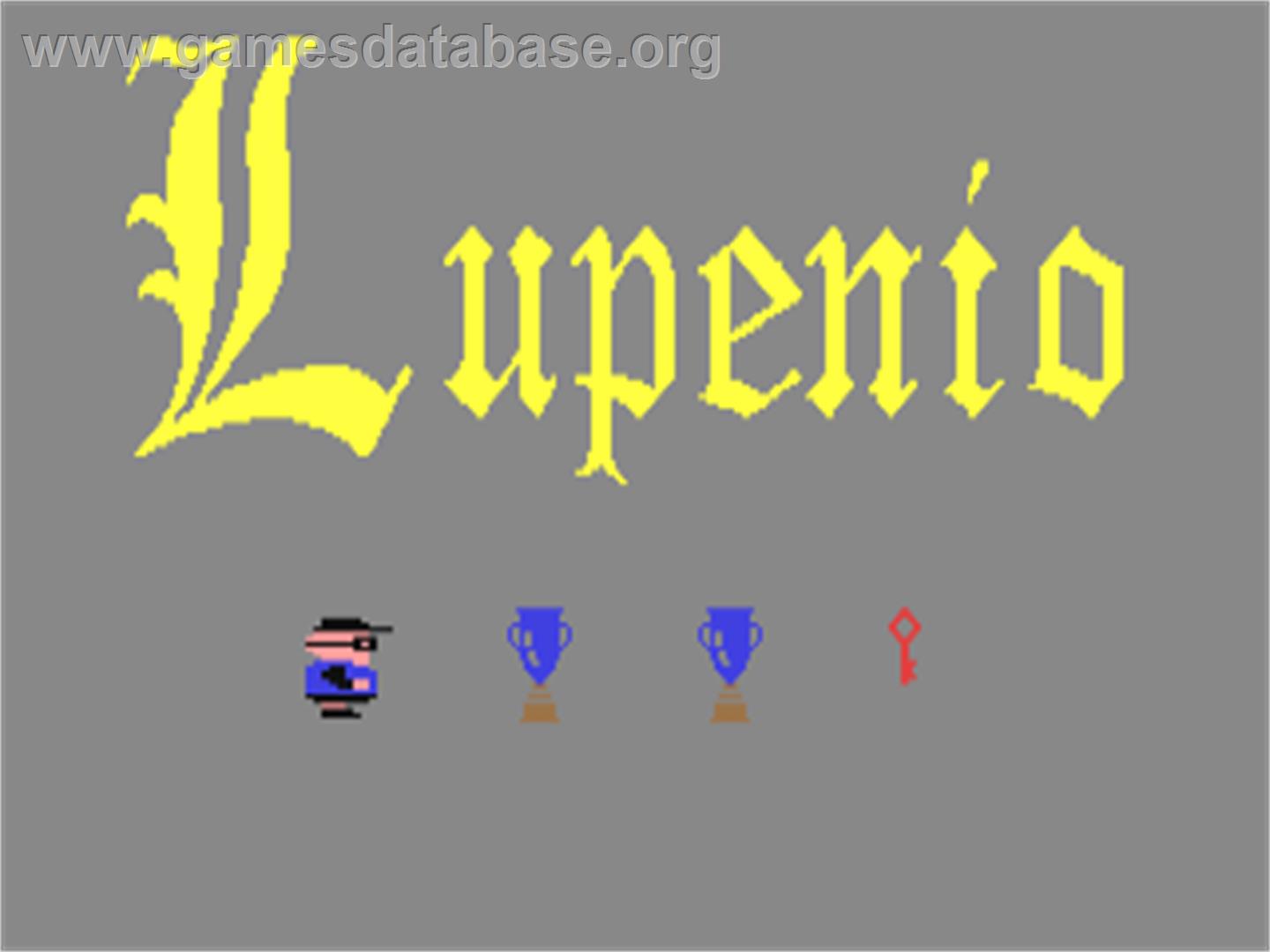 Lupenio - Commodore 64 - Artwork - Title Screen