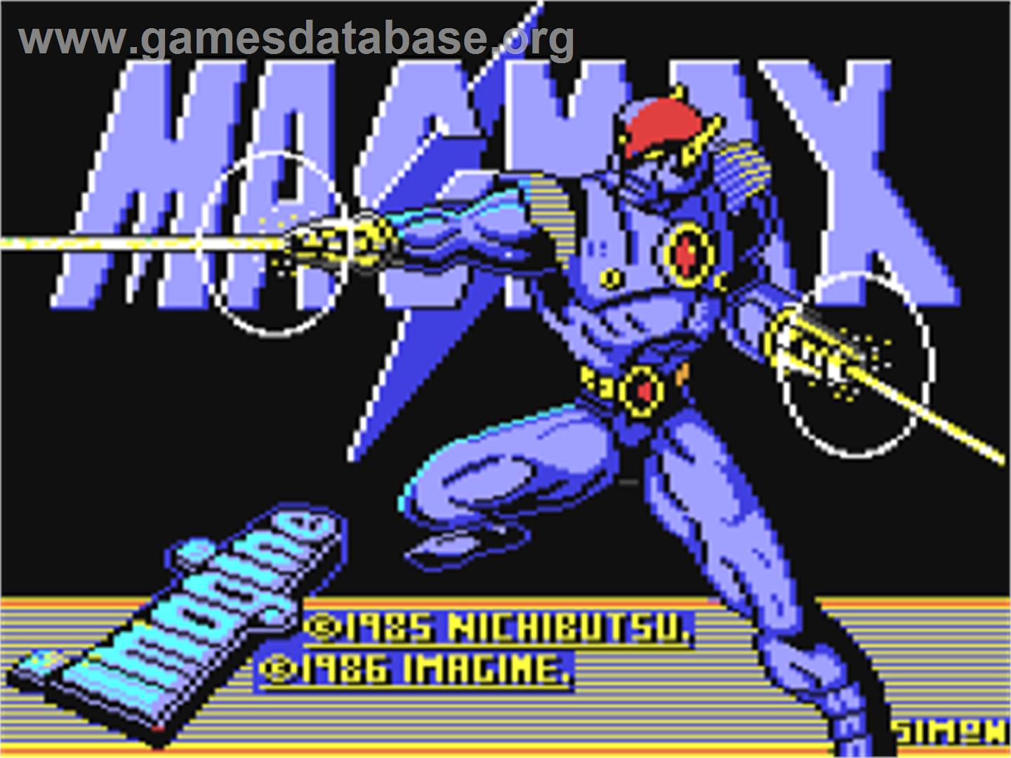 Mag Max - Commodore 64 - Artwork - Title Screen