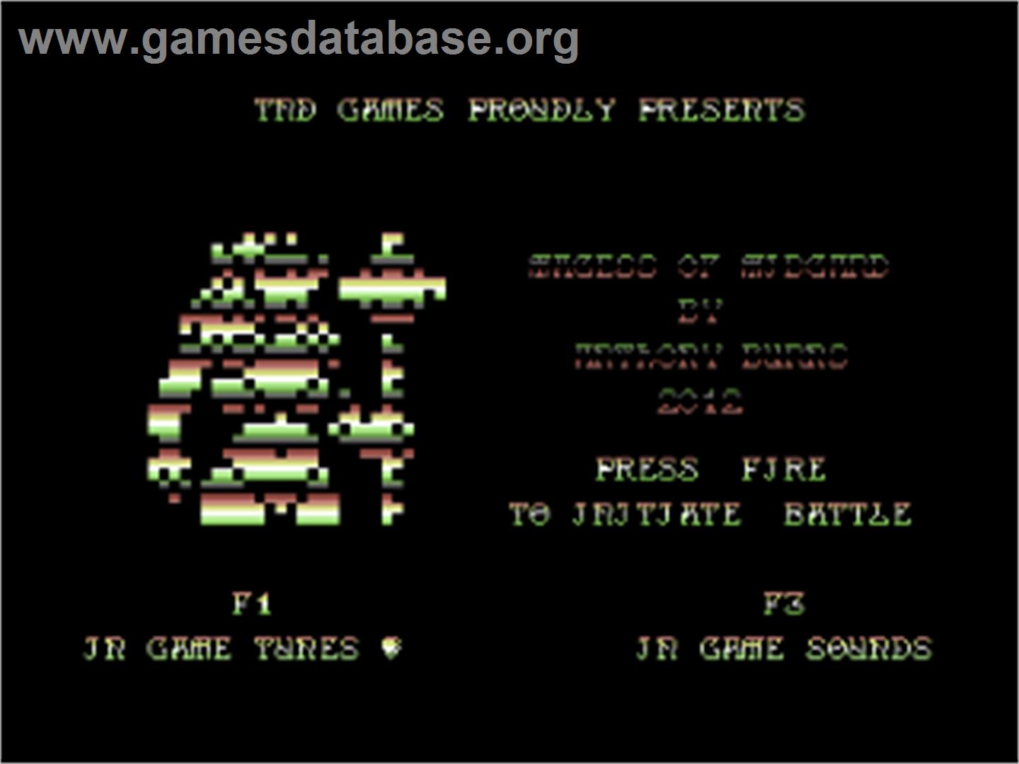 Magess Of Midgard - Commodore 64 - Artwork - Title Screen