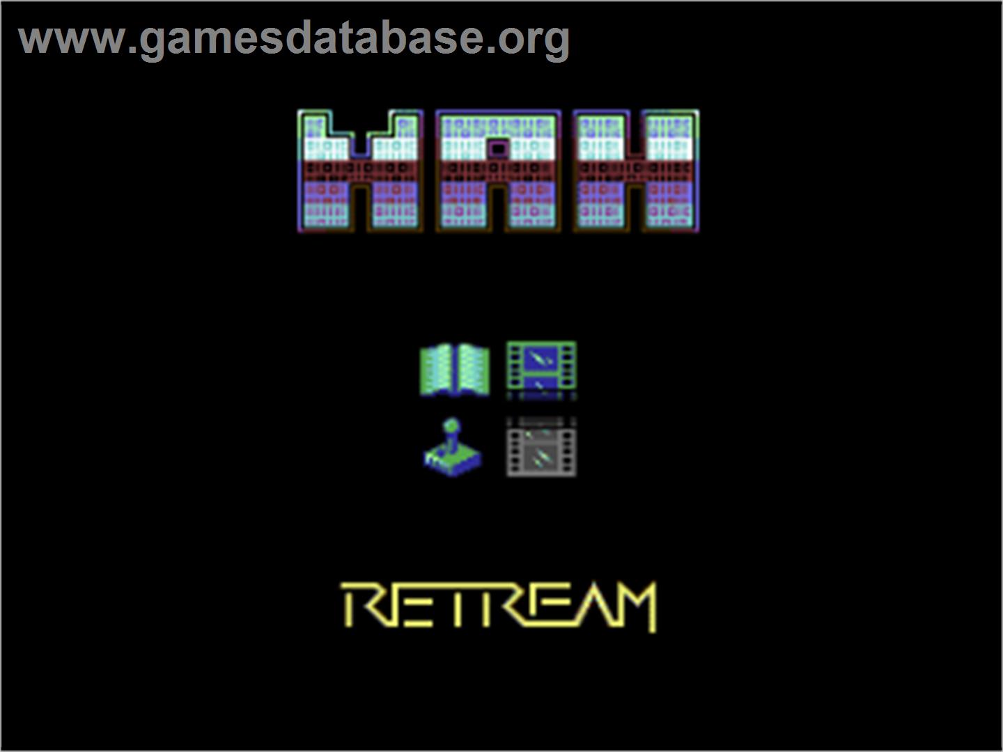 Mah - Commodore 64 - Artwork - Title Screen