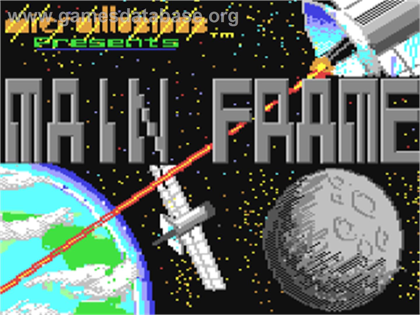 Main Frame - Commodore 64 - Artwork - Title Screen