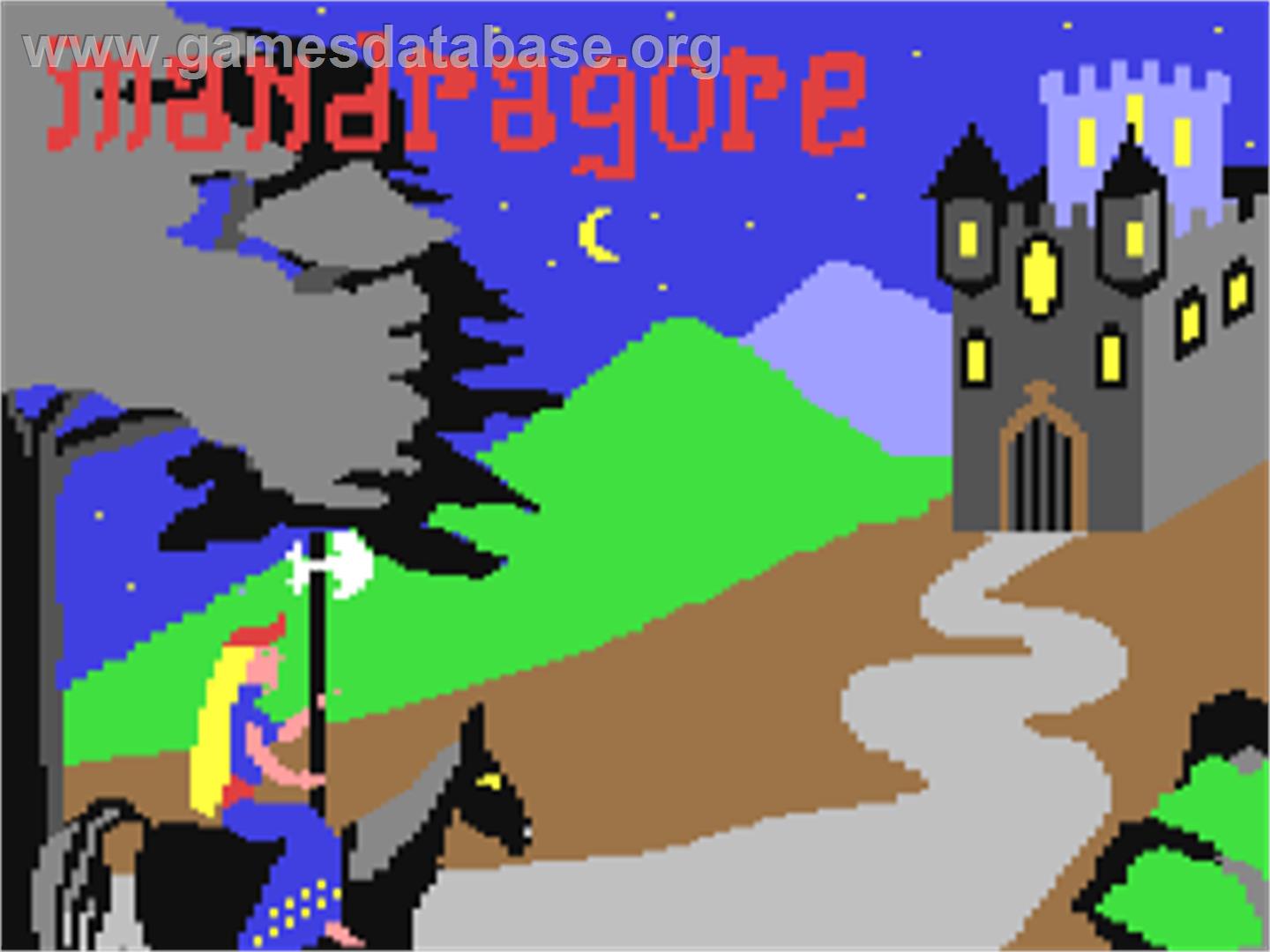 Mandragore - Commodore 64 - Artwork - Title Screen