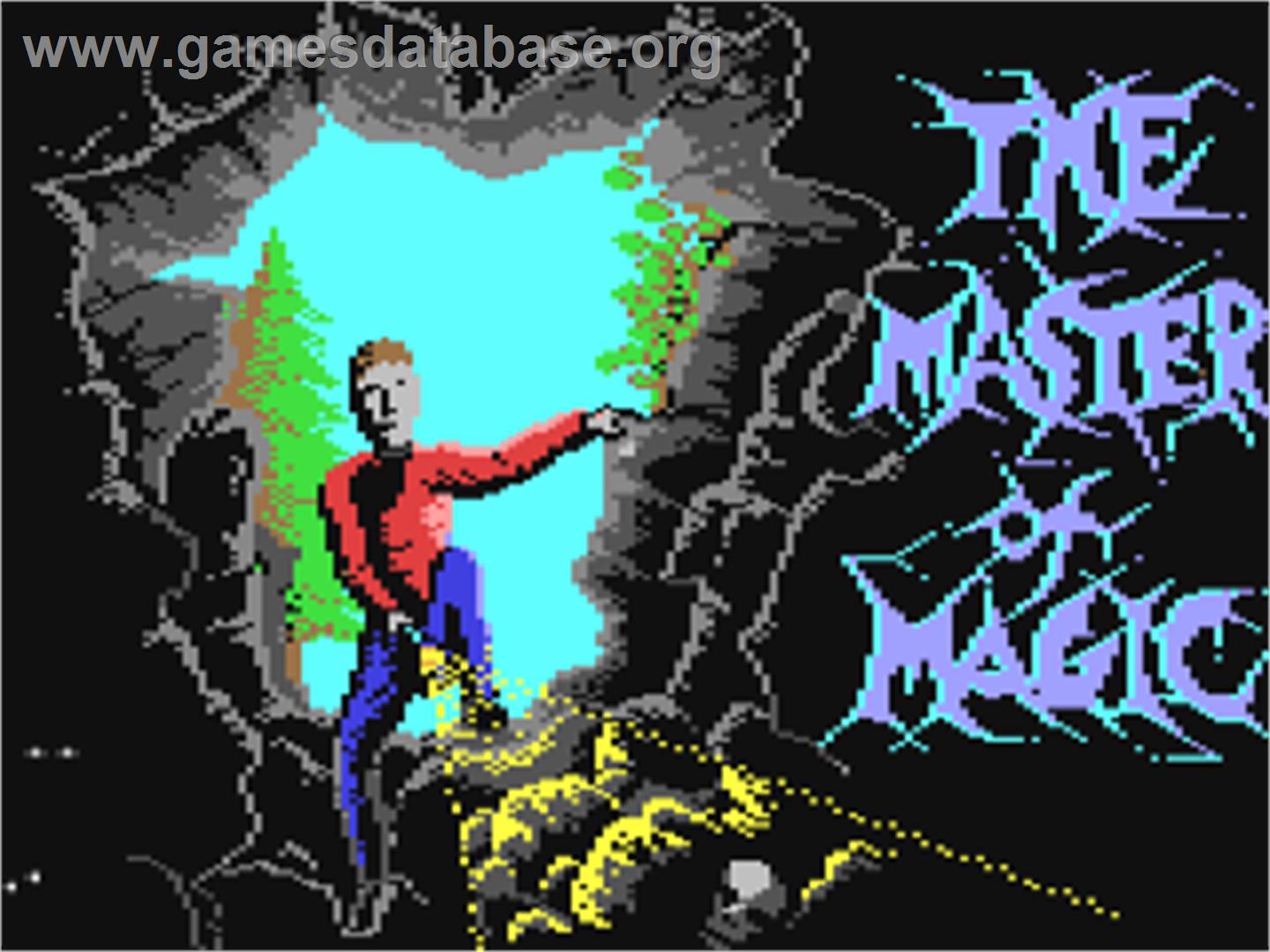 Master Of Magic, The - Commodore 64 - Artwork - Title Screen