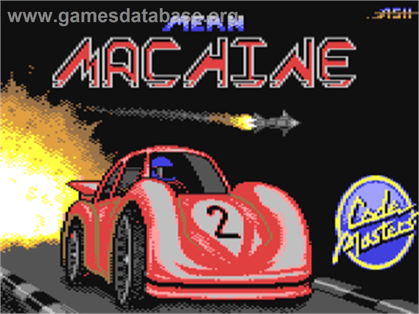Mean Machine - Commodore 64 - Artwork - Title Screen