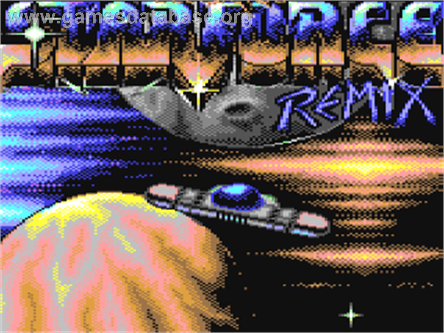 Mega Starforce Remix - Commodore 64 - Artwork - Title Screen