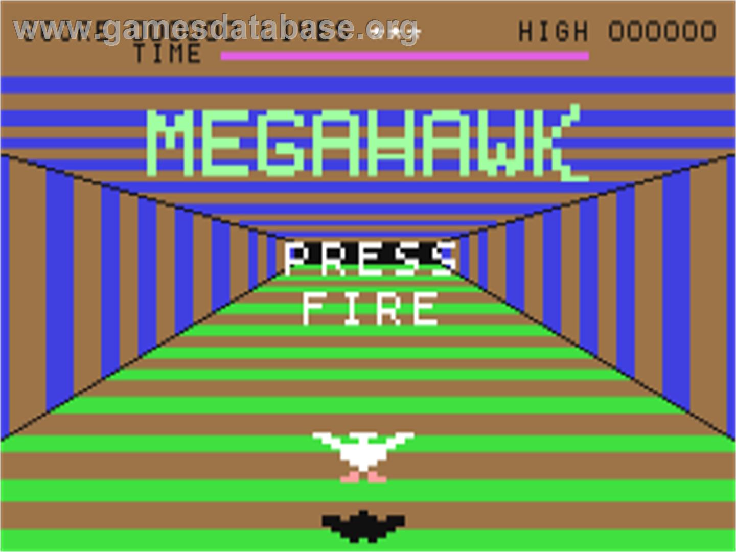 Megahawk - Commodore 64 - Artwork - Title Screen