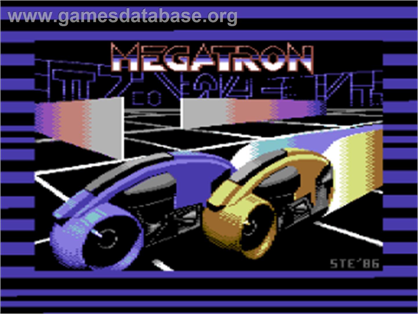 Megatron (Load'N'Run) - Commodore 64 - Artwork - Title Screen