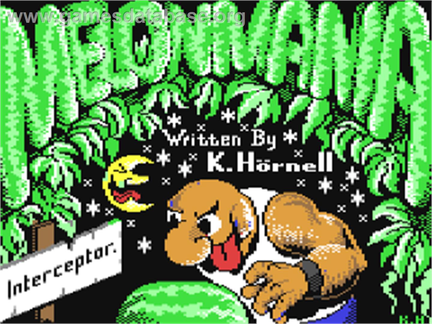 Melonmania - Commodore 64 - Artwork - Title Screen