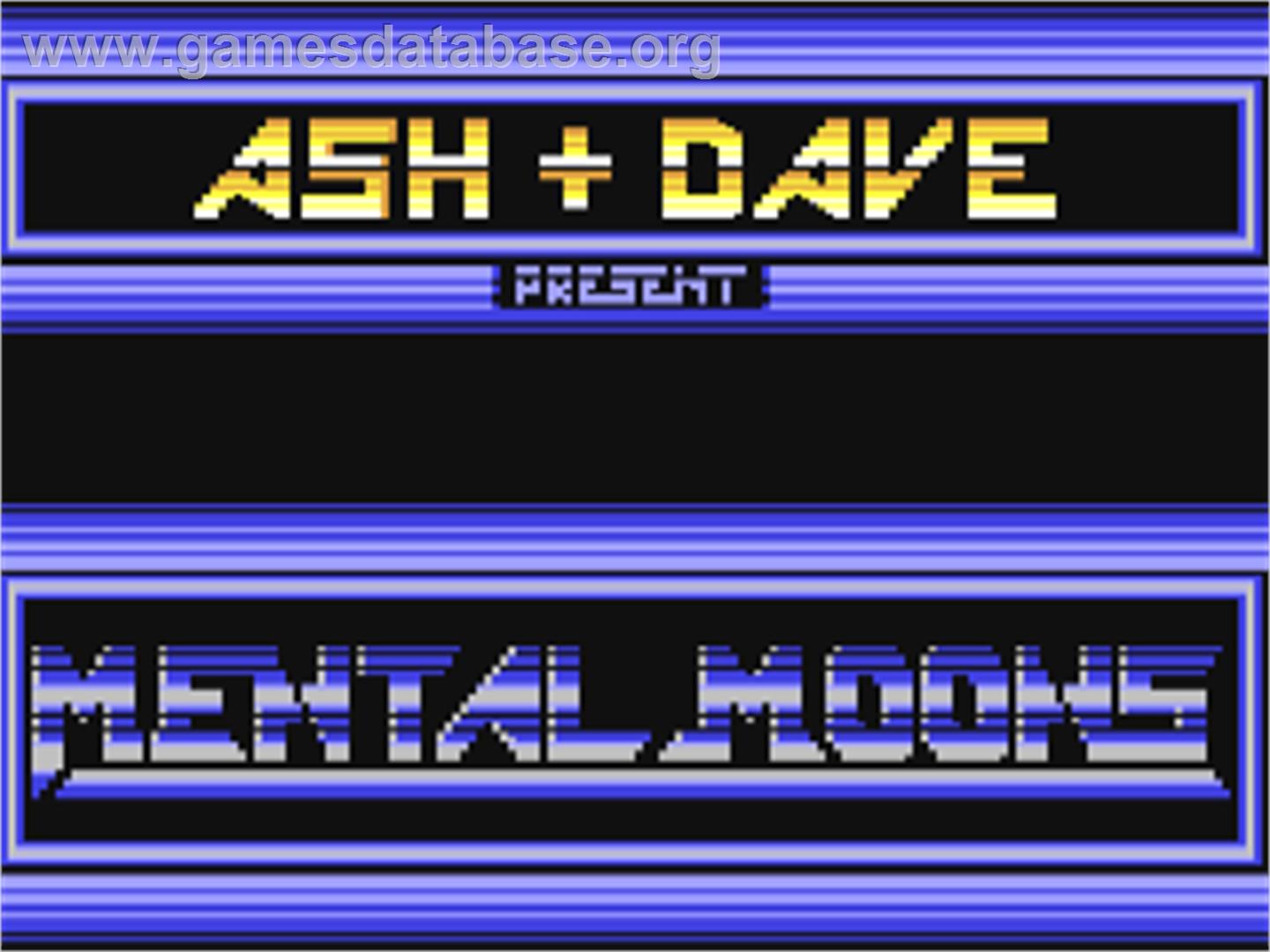 Mental Moons - Commodore 64 - Artwork - Title Screen