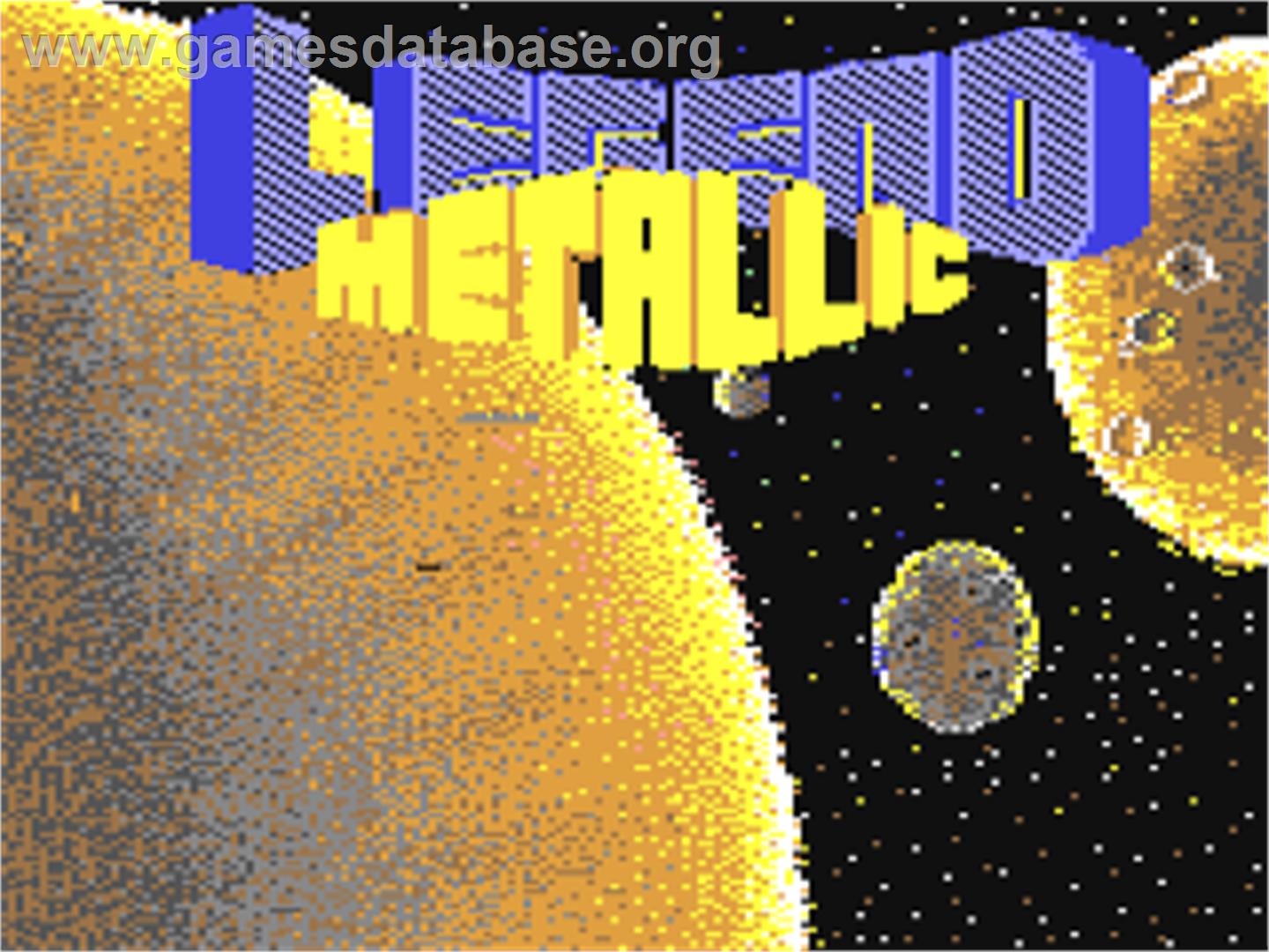 Metallic Legend - Commodore 64 - Artwork - Title Screen