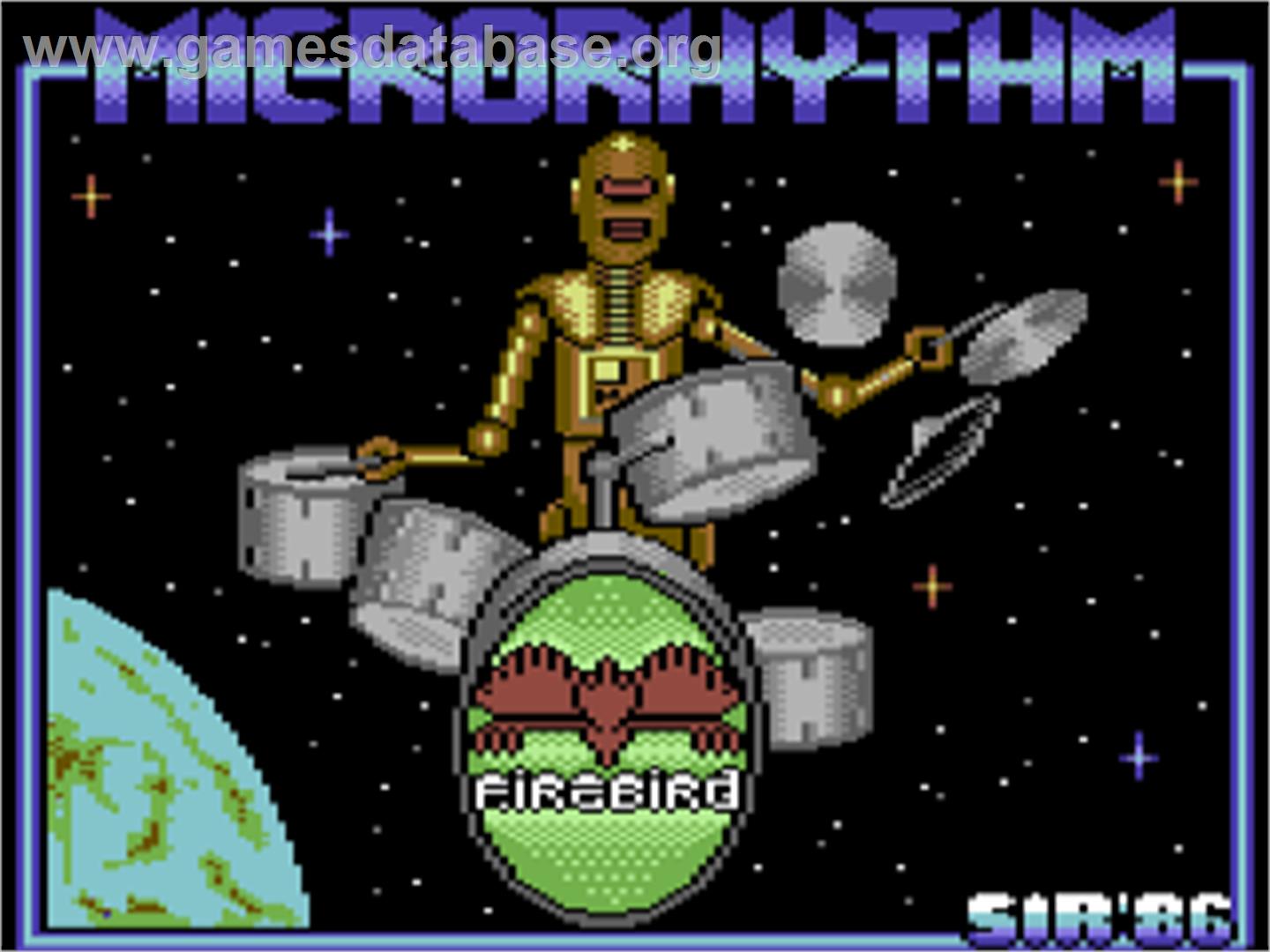 Micro Rhythm - Commodore 64 - Artwork - Title Screen