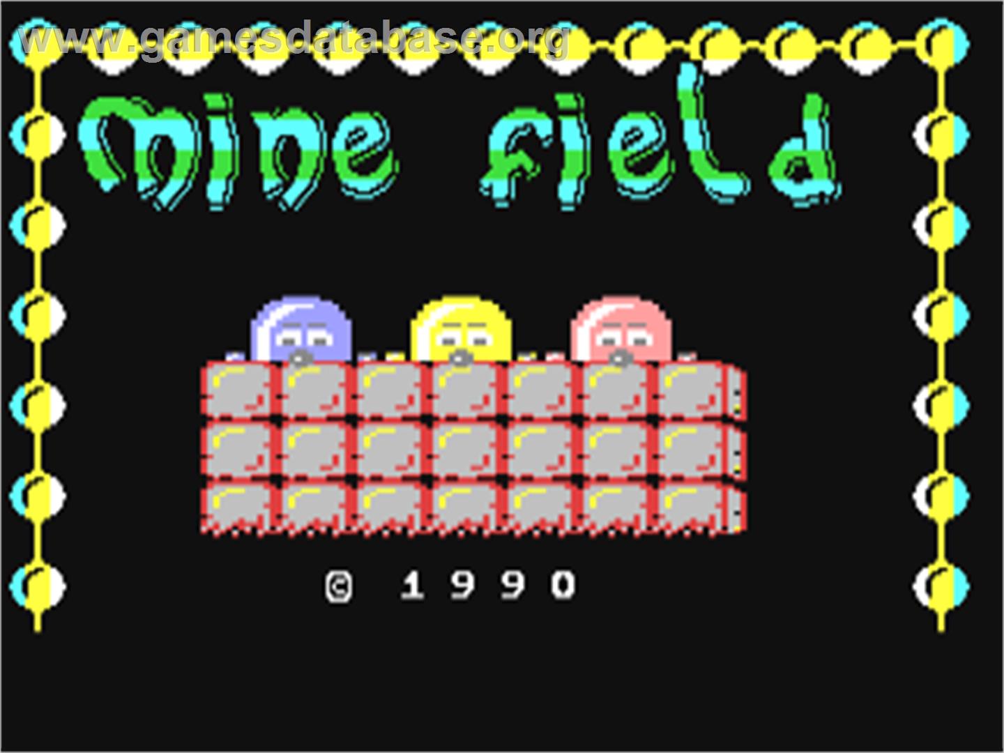 Mine Field (MSC) - Commodore 64 - Artwork - Title Screen