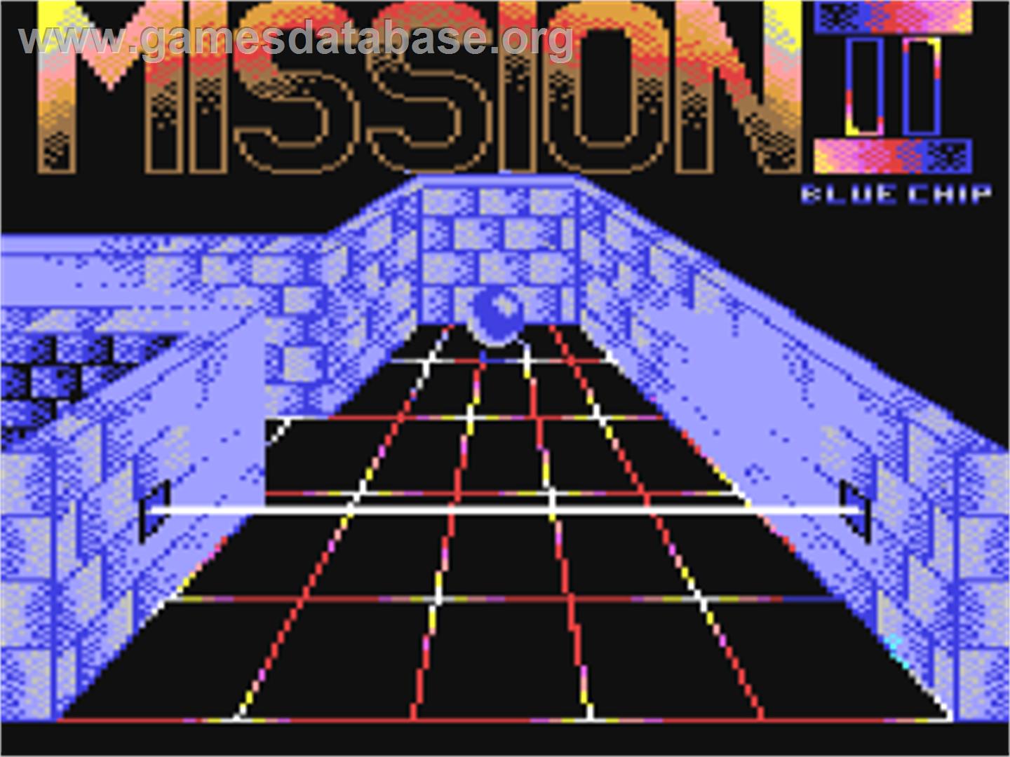 Mission 2 - Commodore 64 - Artwork - Title Screen