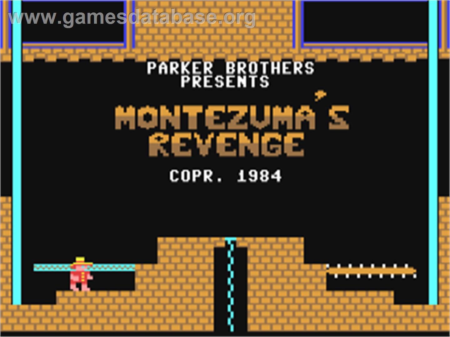 Montezuma's Revenge - Commodore 64 - Artwork - Title Screen
