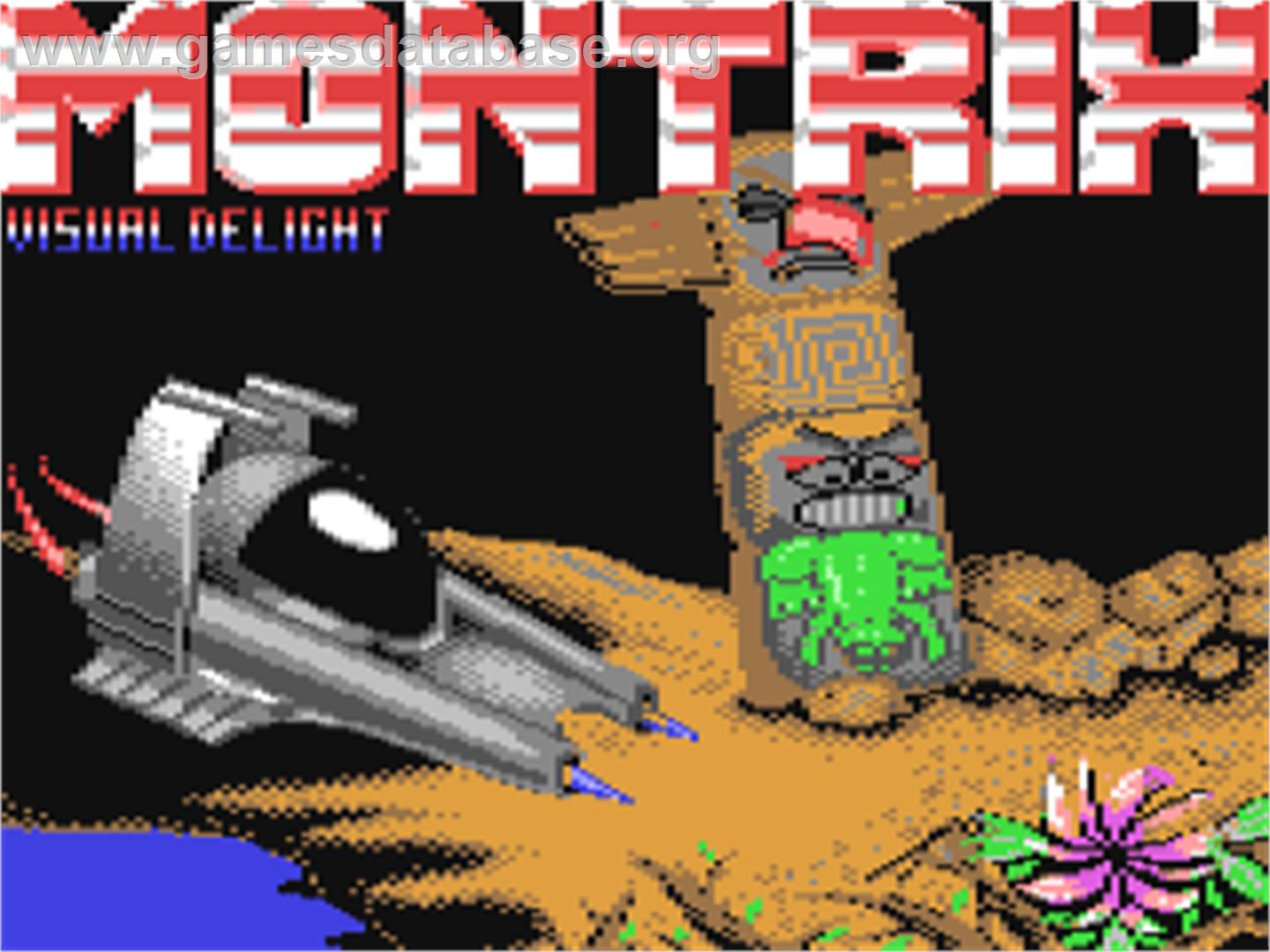 Montrix - Commodore 64 - Artwork - Title Screen